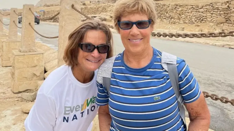 Diana Nyad and Bart Springtime